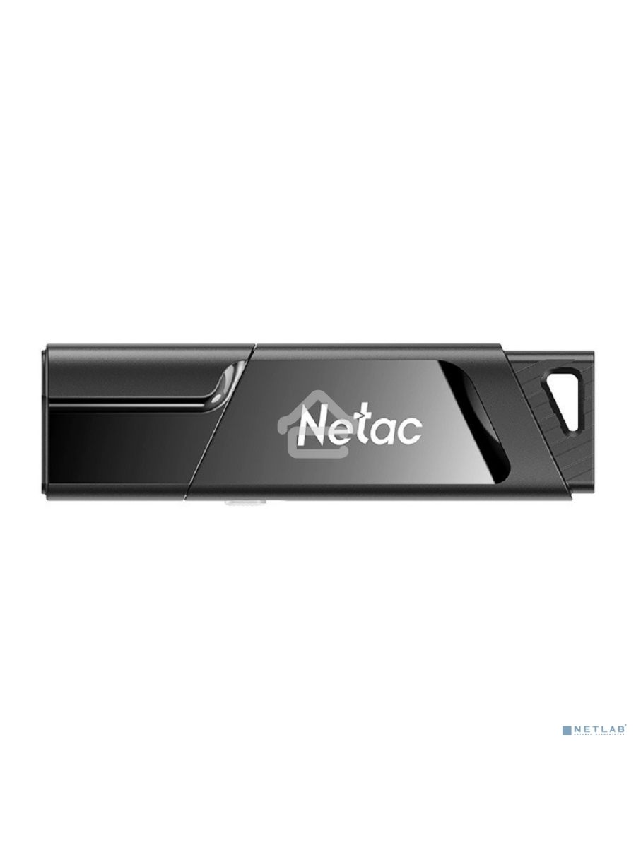 Флеш диск Netac U336S NT03U336S-032G-30BK, 32Gb, USB3.0, пластиковая с защитой от записи