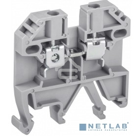 Клемма винтовая КВИ-2,5 мм2 серая (50 шт) YZN30-002-K03 IEK