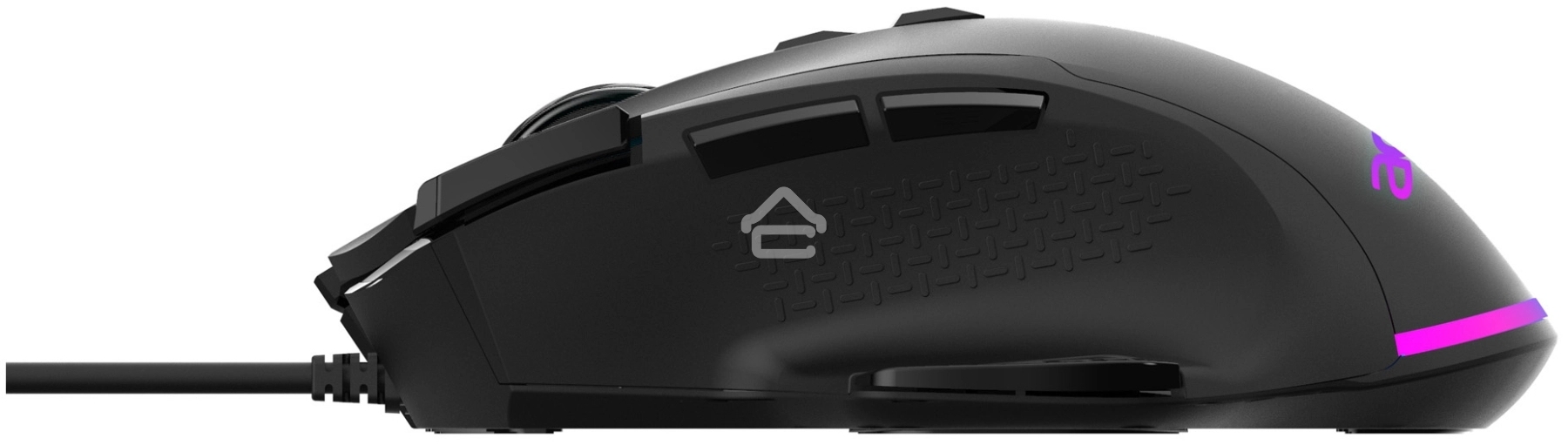 Мышь проводная Acer OMW180 черный, 6400 dpi, USB, кнопки - 9