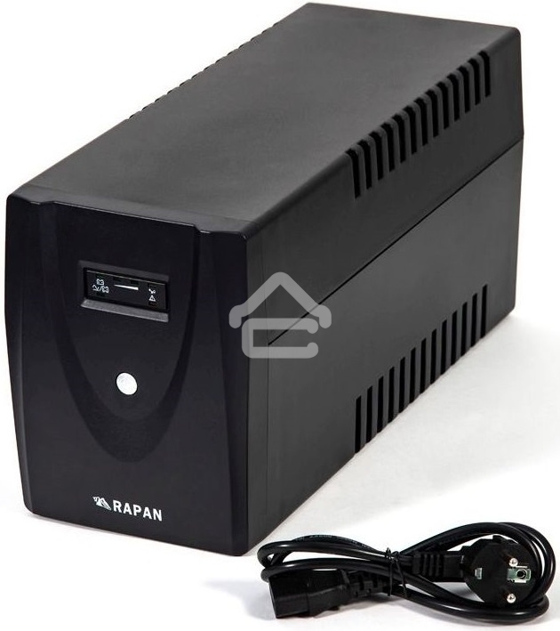 Источник бесперебойного питания RAPAN-UPS 2000 220В 2000В.А/1200Вт меандр АКБ 2х7А.ч интерактивный Бастион 735