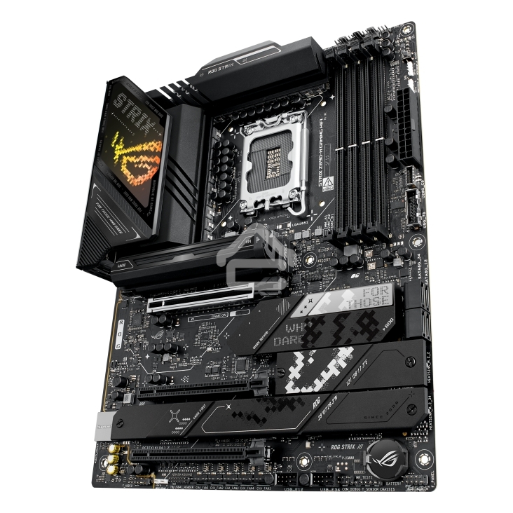 Материнская плата ASUS ROG STRIX Z890-H GAMING WIFI, LGA1851, Intel Z890, 4xDDR5, 4xSATA, 4xM.2, 1xPCIe 5.0 x16, 2xPCIe 4.0 x16, 1xDP, 1xHDMI, 1x5Gb LAN, Wi-Fi 7, 2xUSB 2.0, 4xUSB 3.2 Gen 1, 4xUSB 3.2 Gen 2, 2xUSB 3.2 Gen 2x2, 1xUSB-C, 1xS/PDIF, 2x3.5 мм,