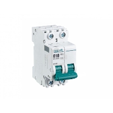 Выключатель автоматический модульный Dekraft 2п C 10А 4.5кА ВА-101 11065DEK
