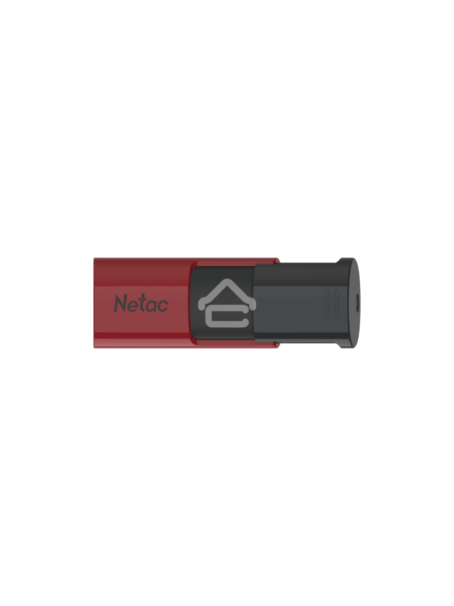 Флеш диск USB Drive Netac U182 NT03U182N-256G-30RE, USB3.0 256GB, retail version, черный/красный