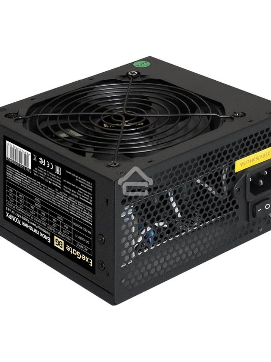 Блок питания Exegate 700NPX (EX259605RUS), 700Вт, 120мм, черный
