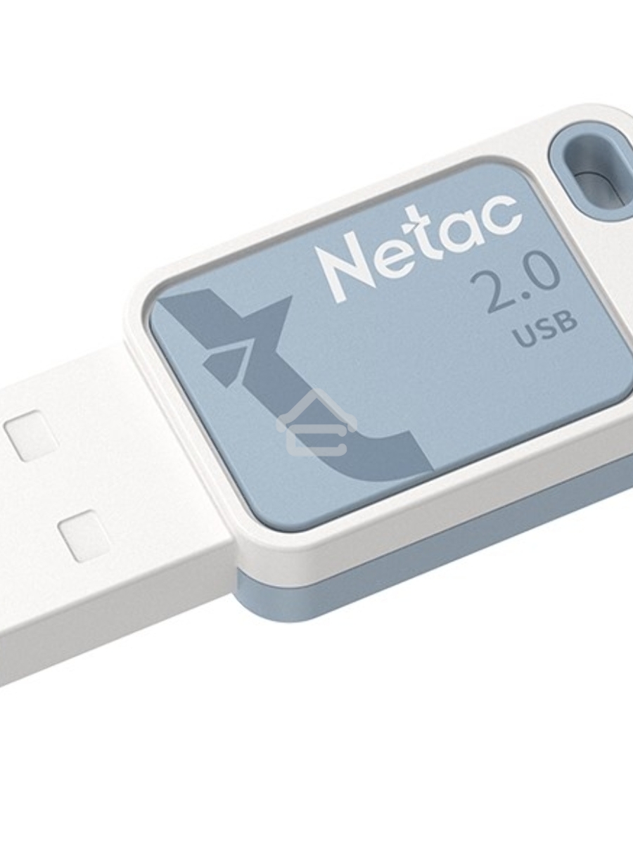 Флеш диск Netac UA31, 32Gb USB2.0, NT03UA31N-032G-20BL синий