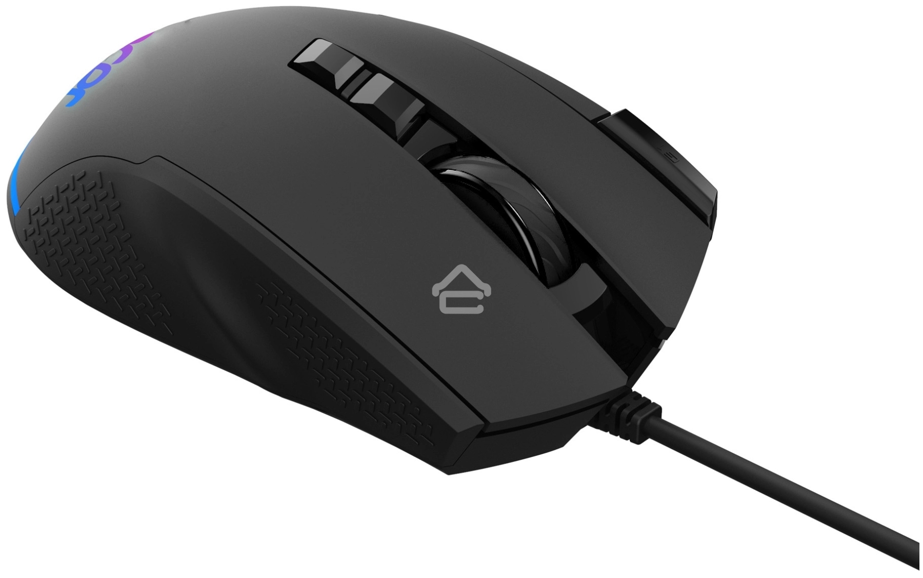 Мышь проводная Acer OMW180 черный, 6400 dpi, USB, кнопки - 9
