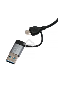 Разветвитель USB3.0/2.0 Gembird UHB-C204, USB3.0, 3xUSB2.0, кабель Type-C+USB 10см, алюминий, пакет
