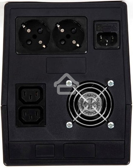 Источник бесперебойного питания RAPAN-UPS 2000 220В 2000В.А/1200Вт меандр АКБ 2х7А.ч интерактивный Бастион 735