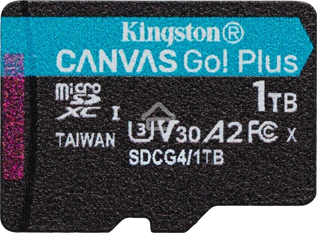 Флеш карта microSDXC 1Tb Kingston SDCG4/1Tb Canvas Go! Plus + adapter