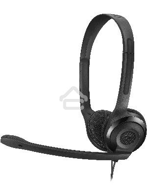 Гарнитура Sennheiser PC 5 CHAT стерео накладная закрытая 42-17000Гц, 2м, 4-контактный jack 3.5мм, 95дБ подвижный микрофон, круговая диаграмма