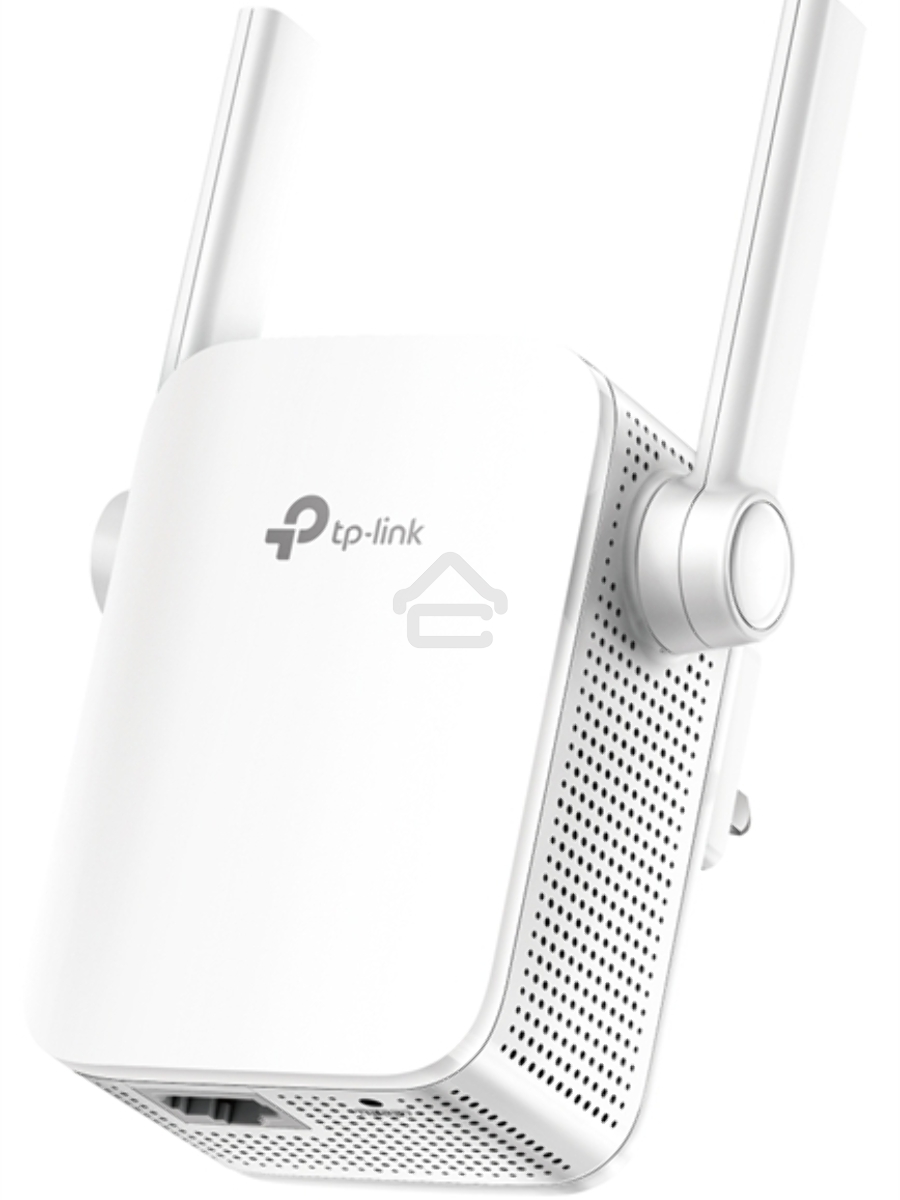 Усилитель TP-Link Wi-Fi AC750 Wi-Fi Range Extender, Wall Plugged,433Mbps at 5GHz + 300Mbps at 2.4GHz, 802.11ac/a/b/g/n, 1 10/100M LAN, WPS button, 2 fixed antennas поставляется без кабеля RJ-45
