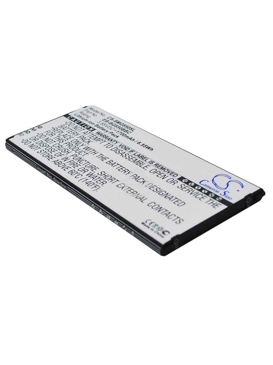 Аккумулятор CameronSinoCS-SMG850SL для Samsung Alpha SM-G850 3.85V / 1700mAh / 6.55Wh