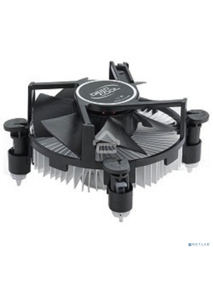 Кулер для процессора DEEPCOOL CK-11509 PWM черный, 92 мм, алюминий, 2400 об/мин, 30.5 дБ, 4 pin, 65 Вт, 56 мм