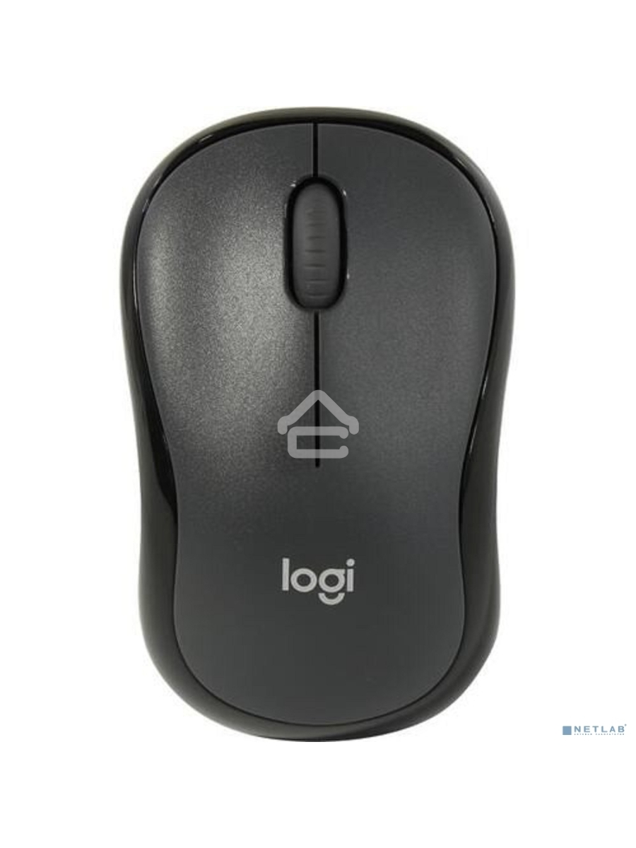 Мышь беспроводная Logitech M221 SILENT черный, 1000 dpi, радиоканал, USB, кнопки - 3