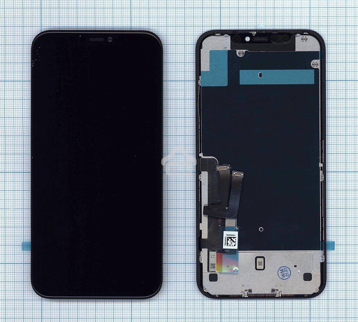 Дисплей для Apple iPhone 11 в сборе с тачскрином (JK), черный