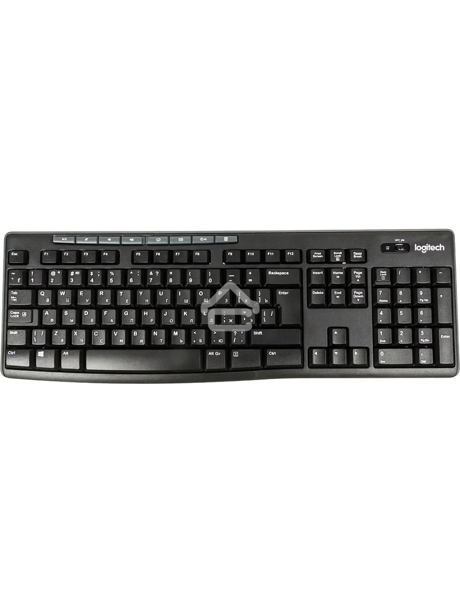 Клавиатура + мышь Logitech MK270 русская раскладка