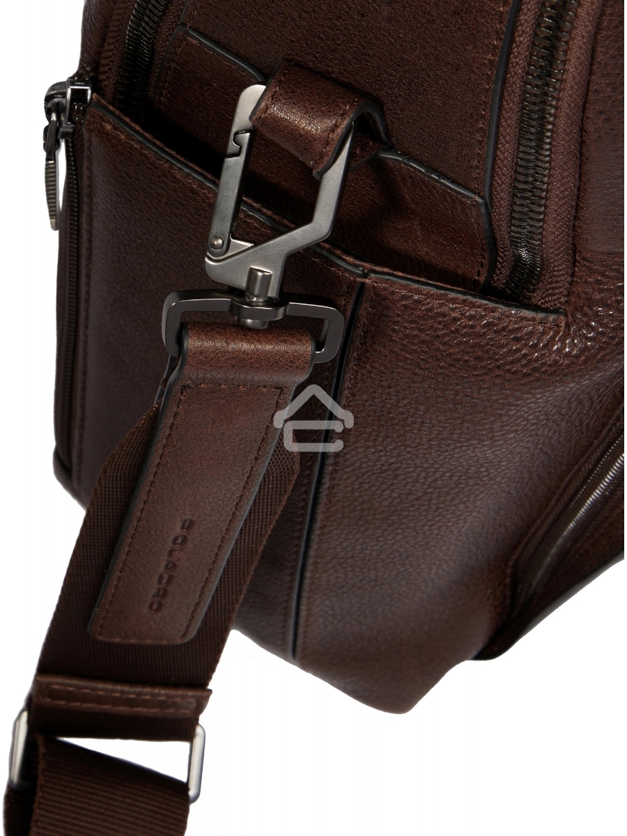 Деловая сумка с отделением для ноутбука Piquadro Hedley CA6026W130/TM, натур.кожа, темно-коричневый