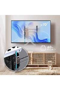 Кронштейн для телевизора ONKRON TM5-BW черный/белый 32