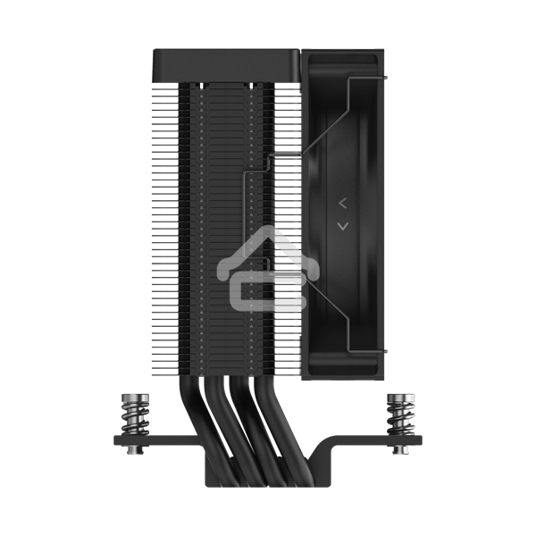 Кулер для процессора Ocypus Gaммa A40 BK ARGb черный 100мм алюминий+медь 2400rpm 29.5db 4-pin 200W 133мм