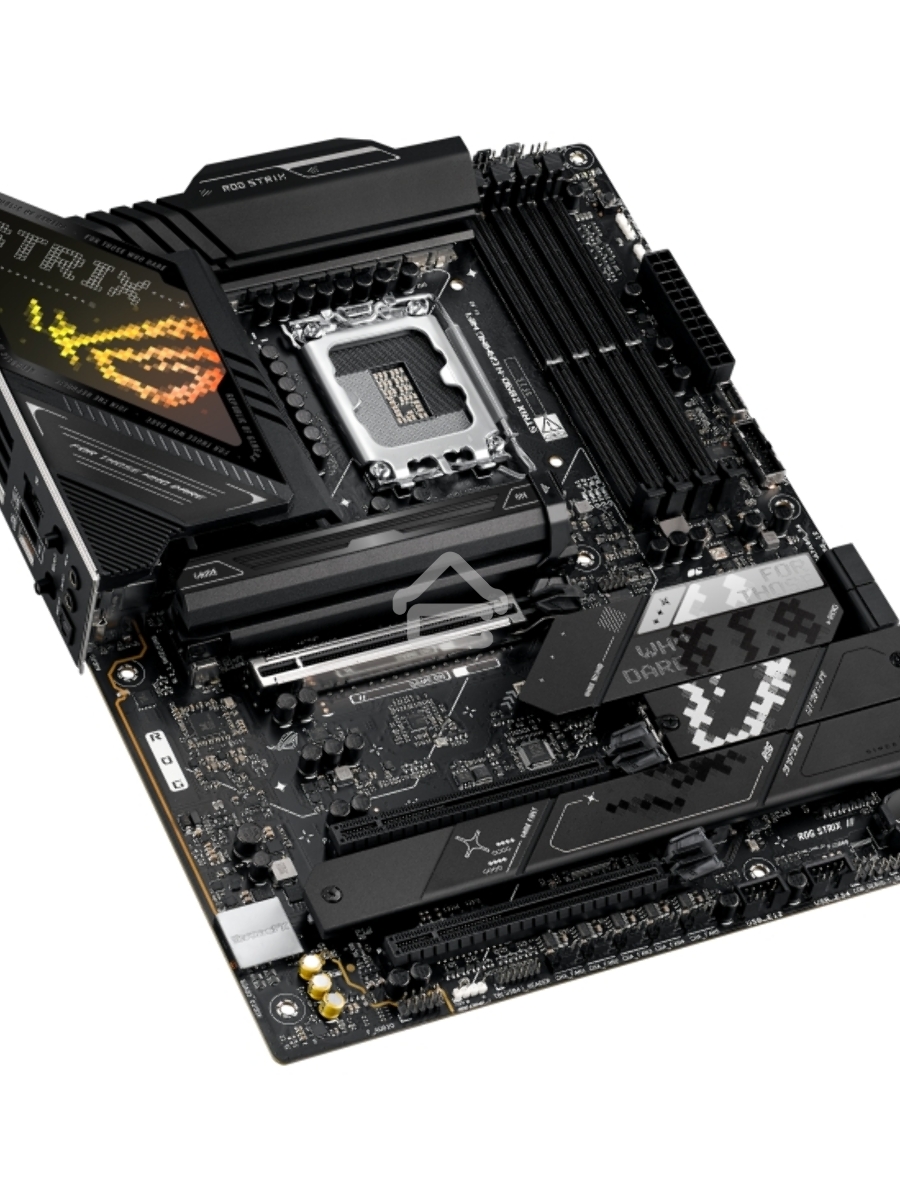 Материнская плата ASUS ROG STRIX Z890-H GAMING WIFI, LGA1851, Intel Z890, 4xDDR5, 4xSATA, 4xM.2, 1xPCIe 5.0 x16, 2xPCIe 4.0 x16, 1xDP, 1xHDMI, 1x5Gb LAN, Wi-Fi 7, 2xUSB 2.0, 4xUSB 3.2 Gen 1, 4xUSB 3.2 Gen 2, 2xUSB 3.2 Gen 2x2, 1xUSB-C, 1xS/PDIF, 2x3.5 мм,