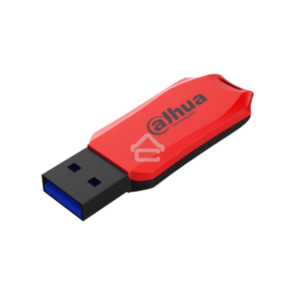 Флешка USB Dahua U176 (DHI-USB-U176-31-32G), 32Gb, USB3.2 Gen1, R/W 150/100, черный/красный