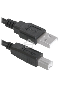 Кабель Defender USB04-06p.bag Кабель USB 2.0 для соед. 1.8м AM/BM, пакет