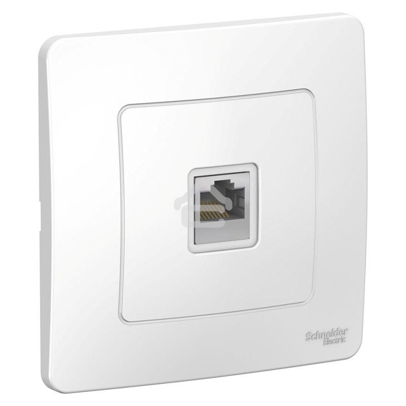 Розетка компьютерная СП BLANCA RJ45 кат.5e бел. SchE BLNIS045001