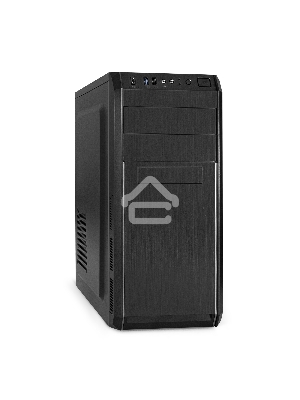 Компьютерный корпус Miditower ExeGate XP-334UC-XP450 (ATX, XP450 с вент. 12см, 1*USB+1*USB3.0+1*TypeC, аудио, черный)