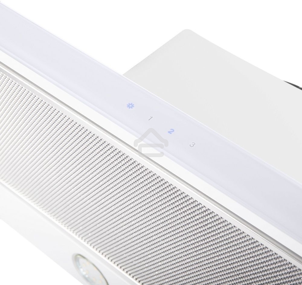 Вытяжка встраиваемая Maunfeld Ouse Touch Glass 60 белый, 60 см, 750 куб. м/ч, 48 дБ