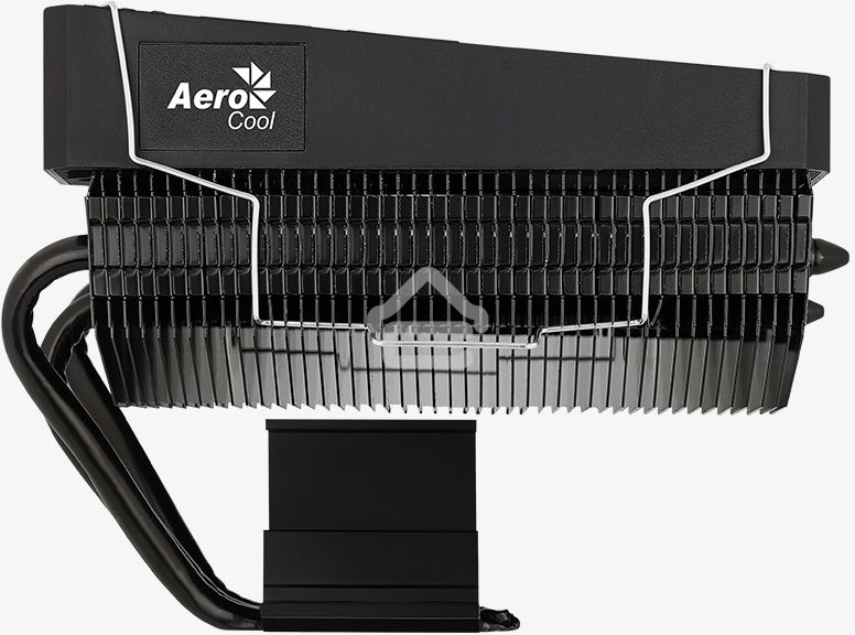 Кулер для процессора AeroCool/Formula Cylon 3H черный, 120 мм, алюминий, 1800 об/мин, 24.3 дБ, 4 pin, 125 Вт, 98 мм
