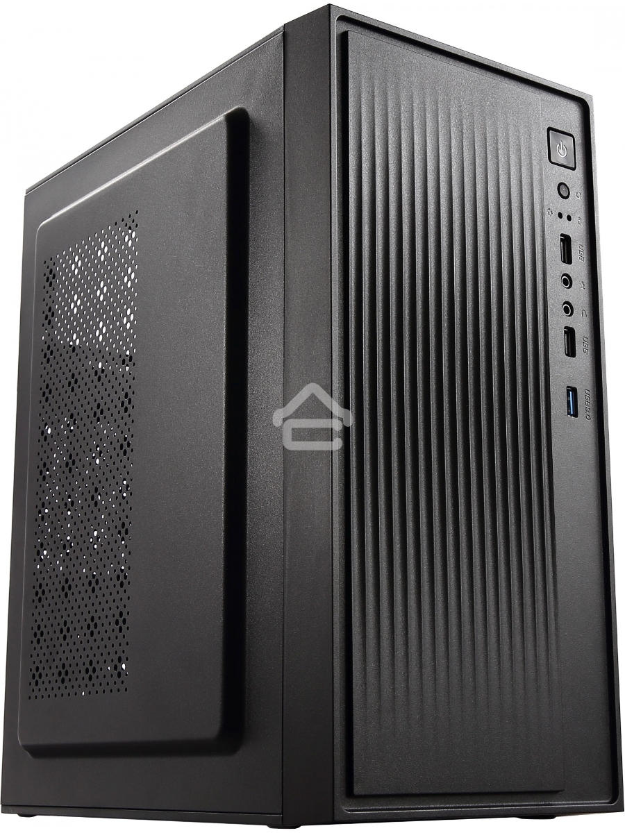 Компьютерный корпус Accord ACC-261B черный без БП mATX 1x80mm 1x92mm 2x120mm 2xUSB2.0 1xUSB3.0 audio