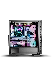 Компьютерный корпус Deepcool MATREXX 50 черный без БП ATX 1x120mm 2xUSB2.0 1xUSB3.0 audio bott PSU