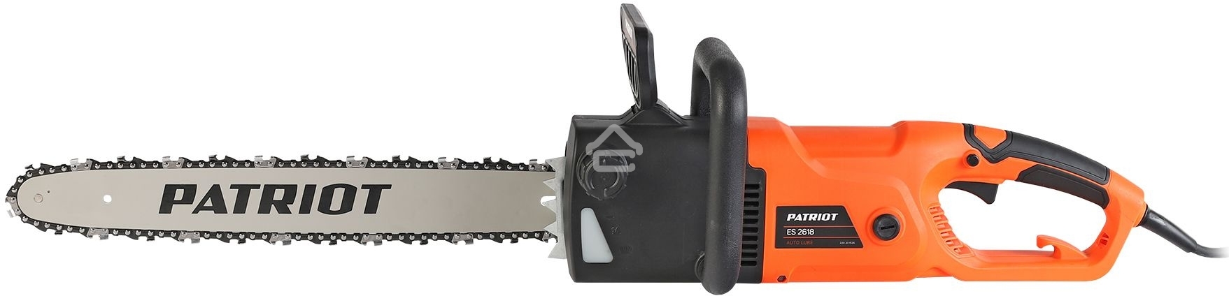Пила цепная электрическая Patriot ES 2618, 2.5кВт,18' шина, продольный двигатель, плавный пуск, бесключевая натяжка цепи