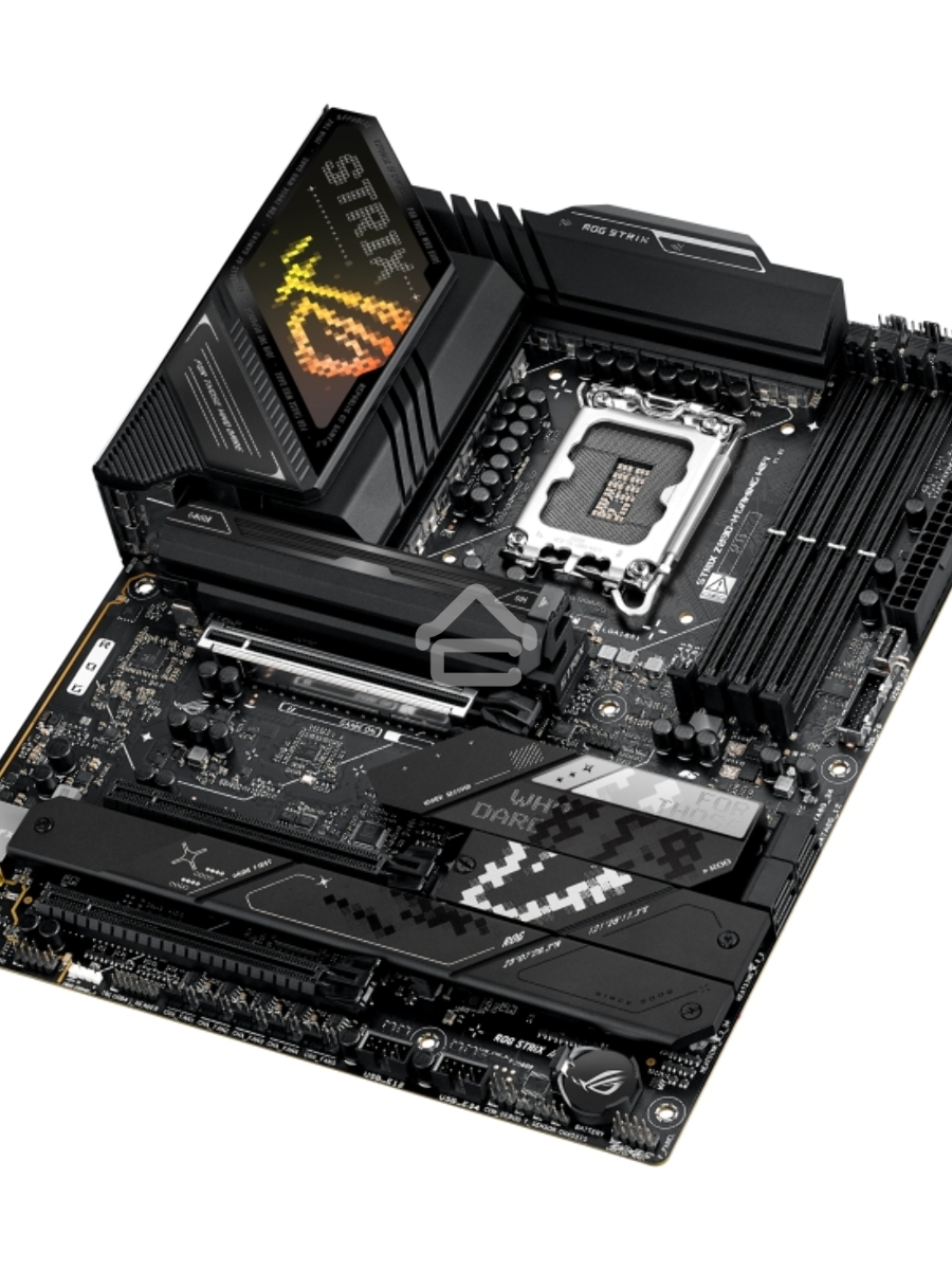 Материнская плата ASUS ROG STRIX Z890-H GAMING WIFI, LGA1851, Intel Z890, 4xDDR5, 4xSATA, 4xM.2, 1xPCIe 5.0 x16, 2xPCIe 4.0 x16, 1xDP, 1xHDMI, 1x5Gb LAN, Wi-Fi 7, 2xUSB 2.0, 4xUSB 3.2 Gen 1, 4xUSB 3.2 Gen 2, 2xUSB 3.2 Gen 2x2, 1xUSB-C, 1xS/PDIF, 2x3.5 мм,