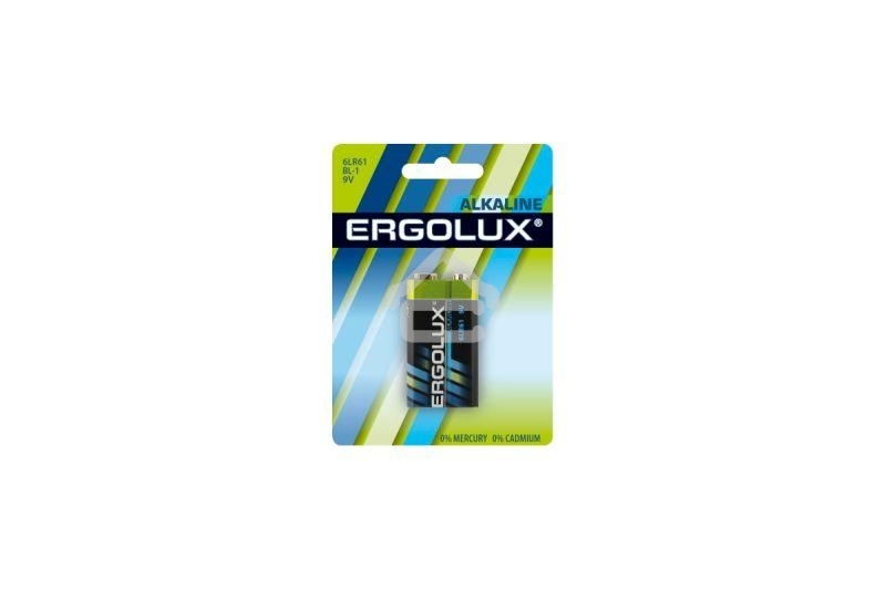 Элемент питания алкалиновый Ergolux 