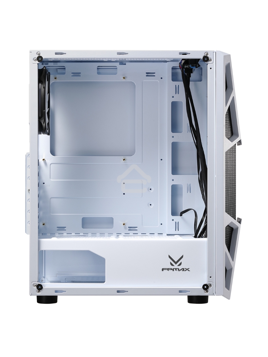 Компьютерный корпус AeroCool / Formula CL-3303W RGB белый без БП ATX 6x120mm 2xUSB2.0 1xUSB3.0 audio bott PSU