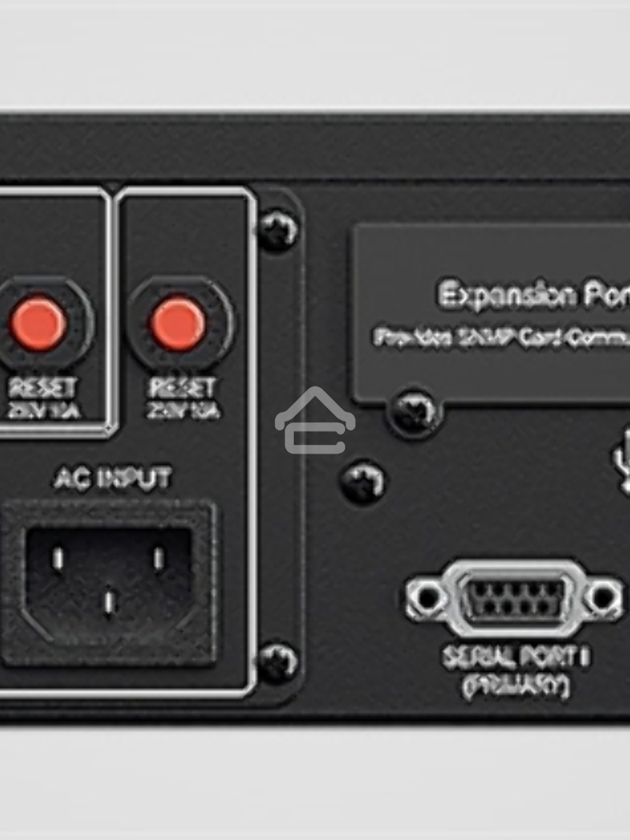 Источник бесперебойного питания CyberPowerLine-Interactive PR1000ELCDRT2UA 1000VA/900W USB/RS-232/Dry/EPO/SNMPslot/RJ11/45 (8 IEC С13)