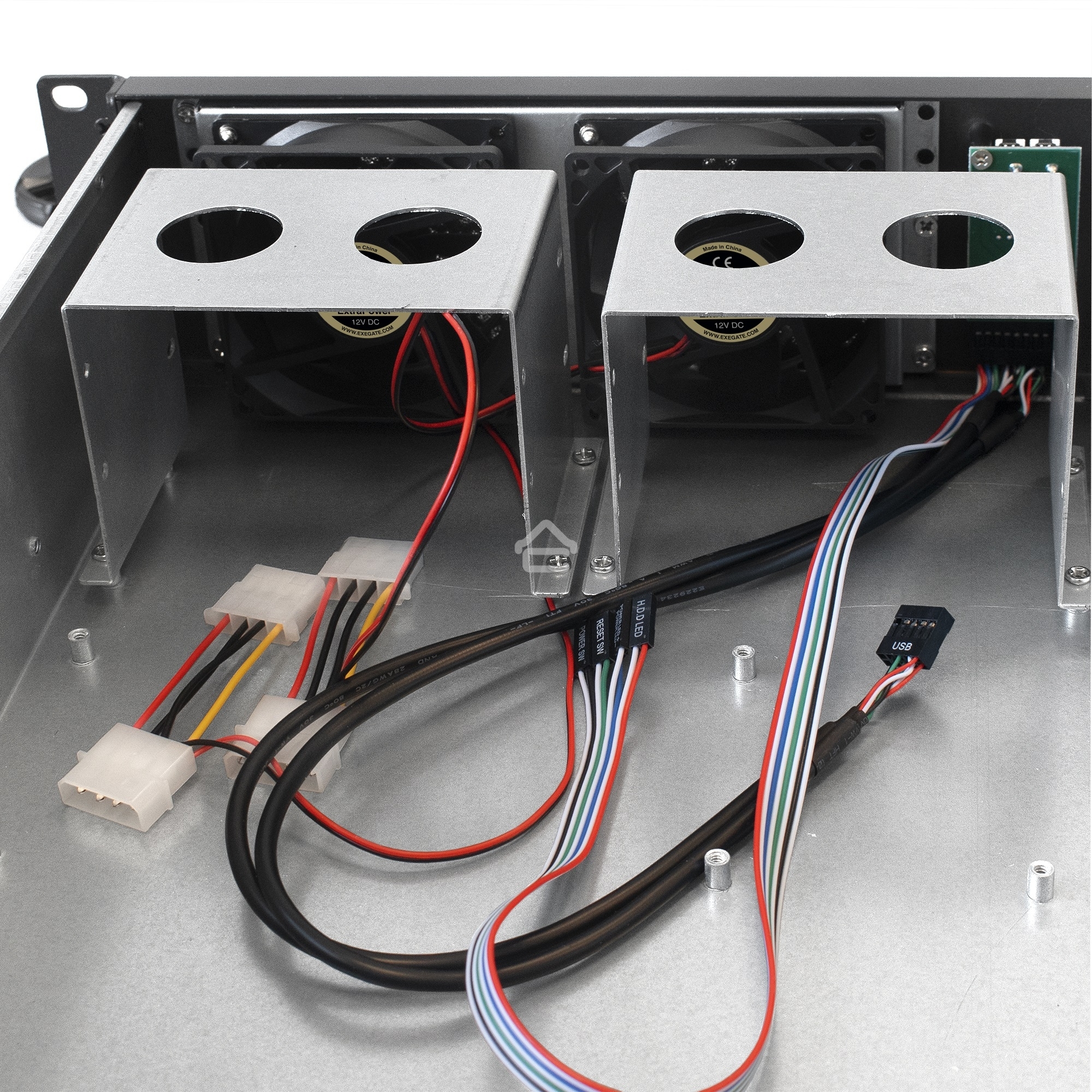 Серверный корпус ExeGate Pro 2U390-04 (RM 19