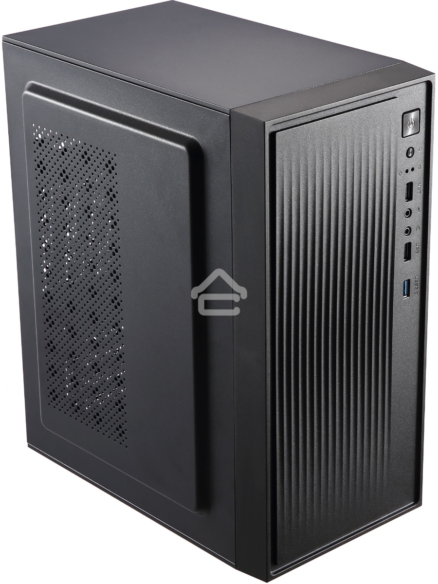 Компьютерный корпус Accord ACC-261B черный без БП mATX 1x80mm 1x92mm 2x120mm 2xUSB2.0 1xUSB3.0 audio