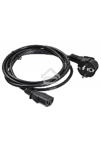 Кабель Buro BU-PCAB-1.8-16A IEC C13 Евровилка 1.8м