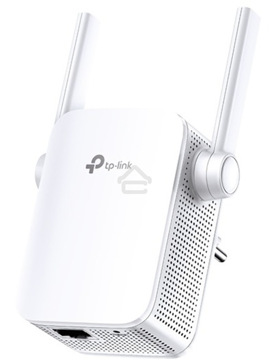 Двухдиапазонный усилитель беспроводного сигнала TP-Link (ретранслятор), 867 Мбит/с на 5 ГГц + 300 Мбит/с на 2,4 ГГц (SOHO RE305) поставляется без кабеля RJ-45