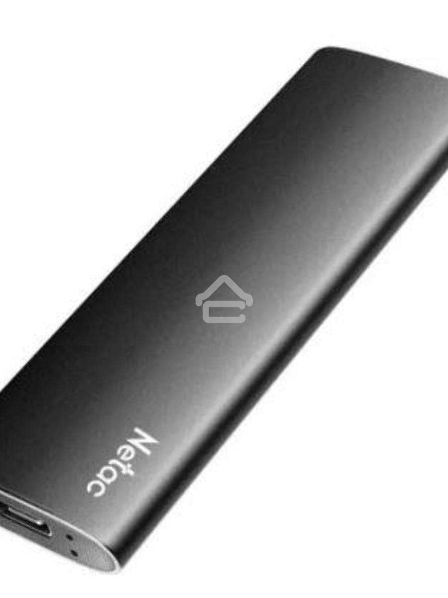 Внешний накопитель SSD Netac 128Gb Z SLIM <NT01ZSLIM-128G-32BK> (USB3.2, up to 520/480MBs, 100х29.5х9mm, Black)