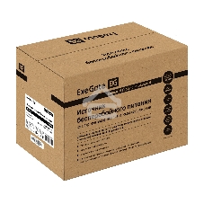 Комплект ИБП EX295989RUS + батарея 55Aч EX285667RUS 2шт (инвертор, синус, для котла) ExeGate SineTower SZ-2000.LCD.AVR.3SH.1C13.USB <2000VA/1600W, чистый синусоида, LCD дисплей, AVR, 3*Schuko+1*C13, USB, линейно-интерактивный, черный> + батарея ExeGate DT