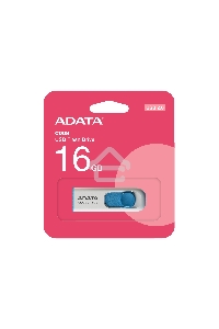 Флеш диск AData 16Gb C008 AC008-16G-RWE USB2.0 белый