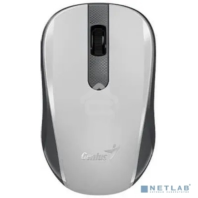 Мышь беспроводная Genius NX-8008S белый/серый, 1200 dpi, радиоканал, USB, кнопки - 3