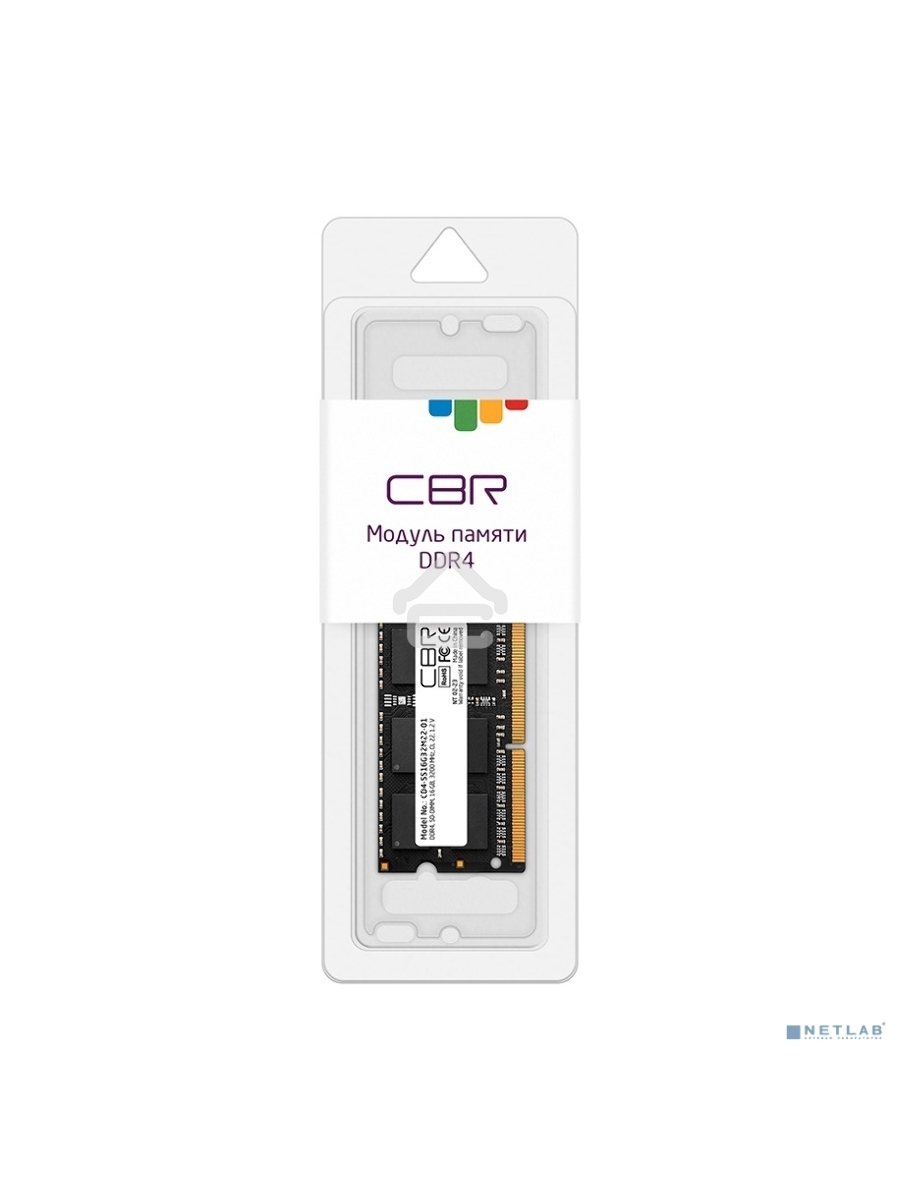 Оперативная память CBR, DDR4, 16GB (1x16GB), 3200MHz, CL22, SO-DIMM