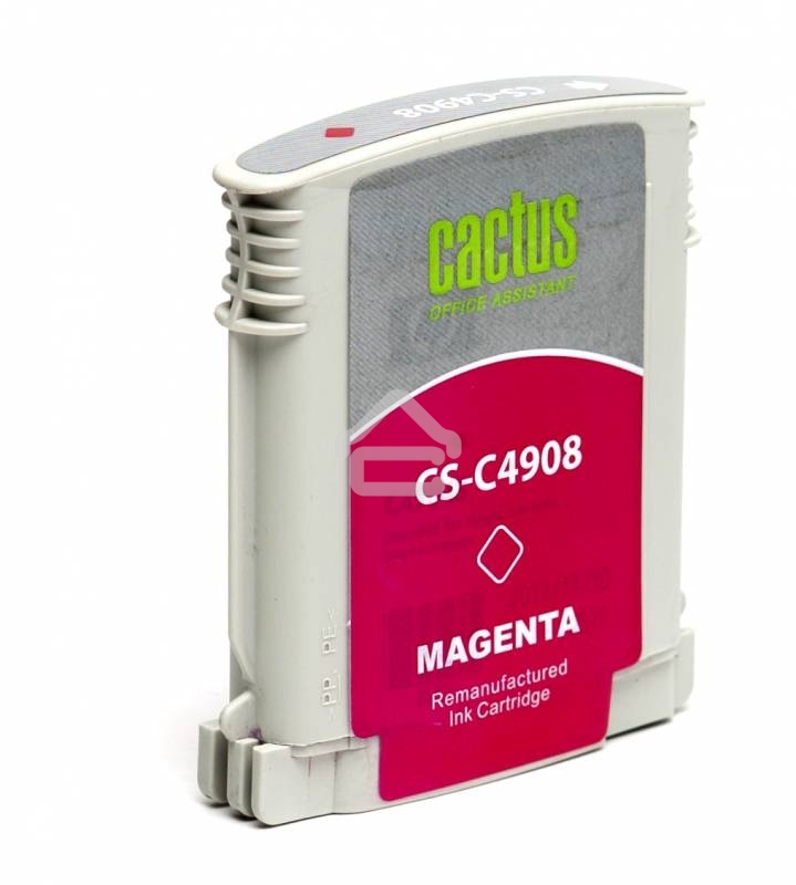 Картридж струйный Cactus CS-C4908 №940 пурпурный (30 мл) для HP OfficeJet PRO 8000/8500