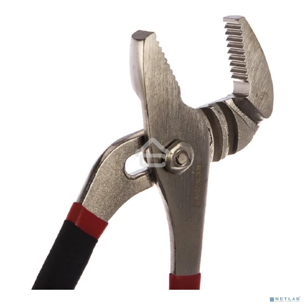 Клещи переставные Rexant 250 мм никелированные, обливные рукоятки