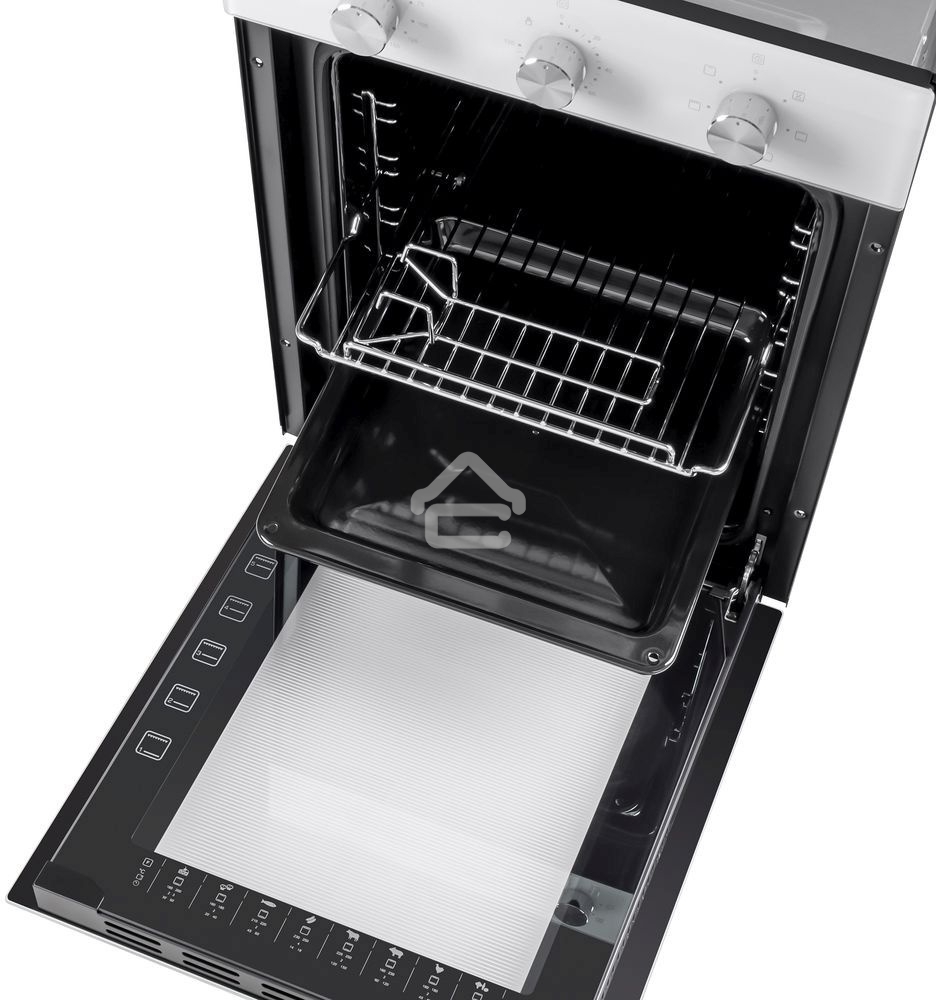 Шкаф духовой электрический Maunfeld EOEC516W, встраиваемый