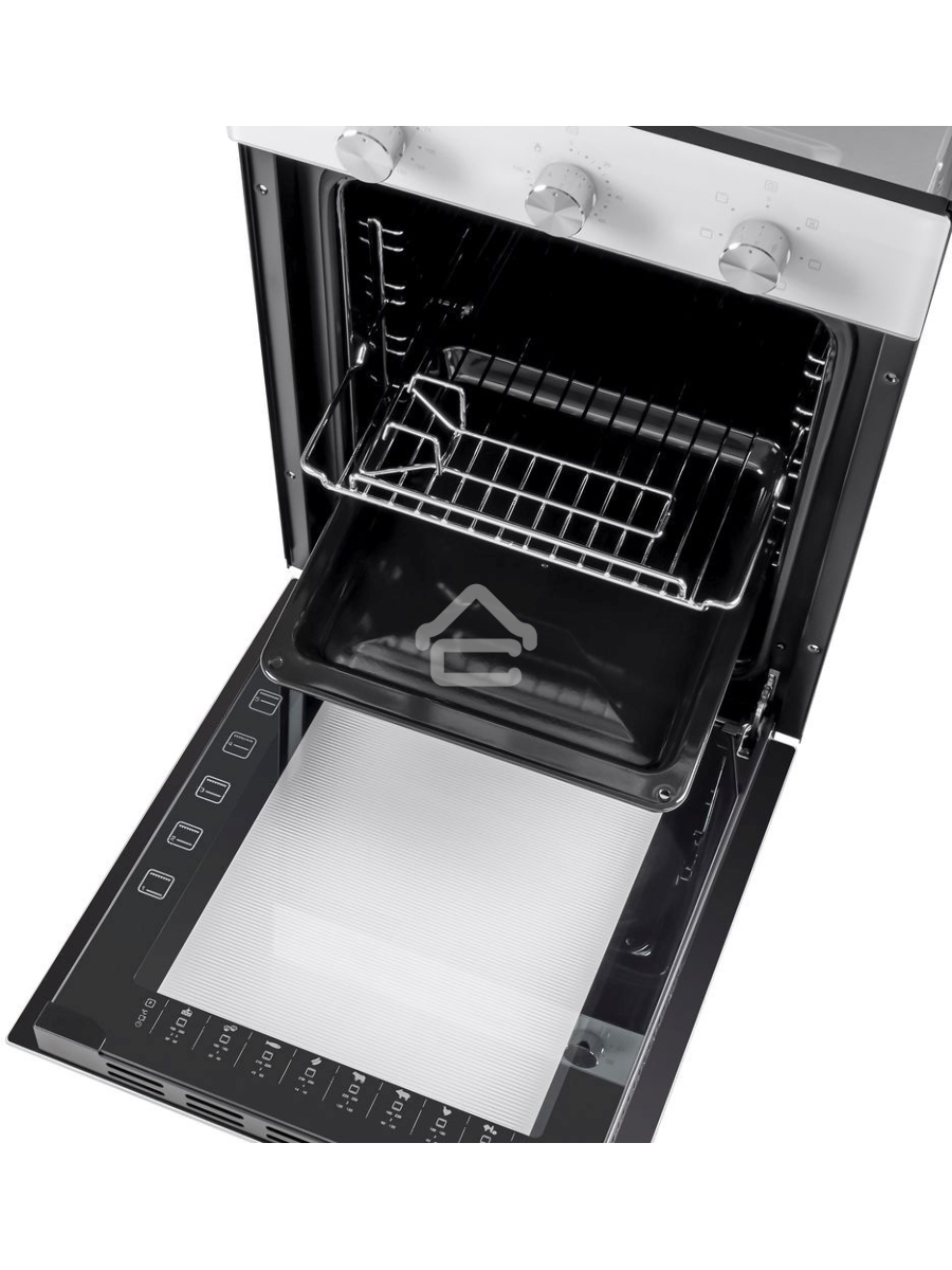 Шкаф духовой электрический Maunfeld EOEC516W, встраиваемый
